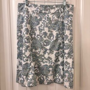 Eddie Bauer Women’s A-Line Knee-Length Cotton Skirt Size 12